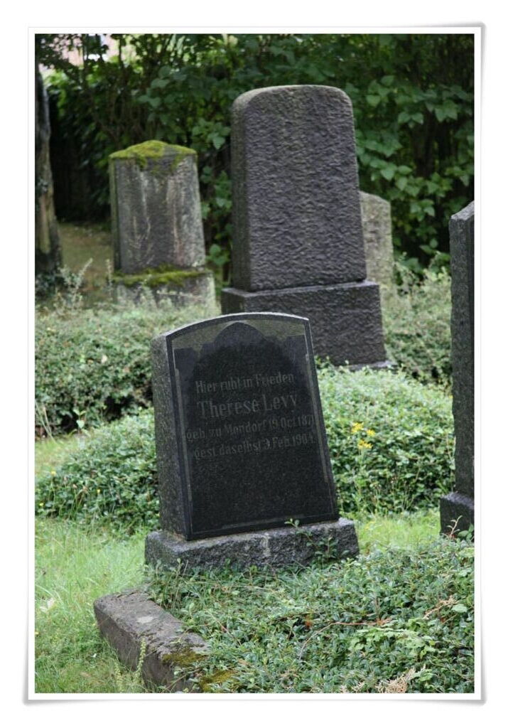 Der Friedhof Jüdische Friedhöfe in Deutschland und angrenzenden Ländern